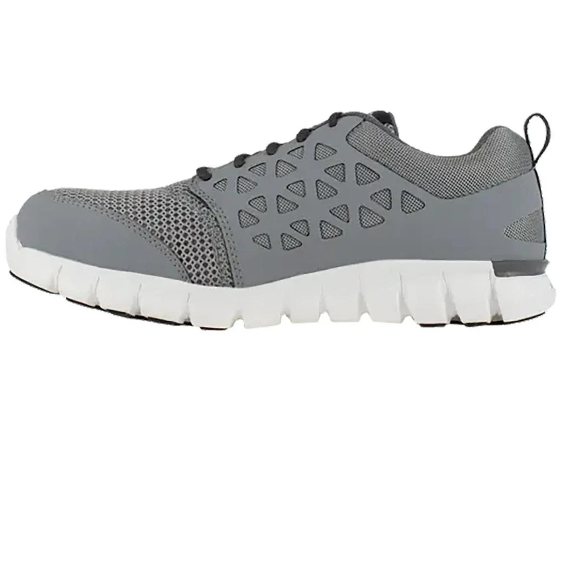 Sublite Cushion Alloy-Toe Athletic Work Shoe Grey - Image 5