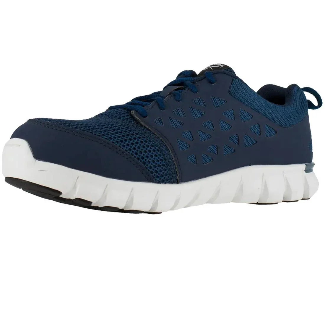 Sublite Cushion Alloy-Toe Athletic Work Shoe Blue/White - Image 3