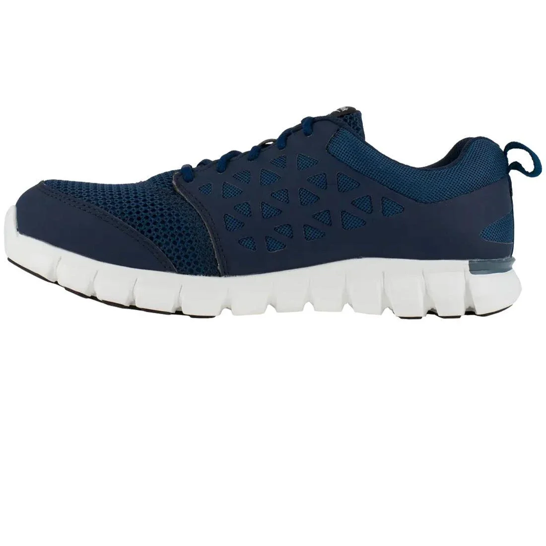 Sublite Cushion Alloy-Toe Athletic Work Shoe Blue/White - Image 4