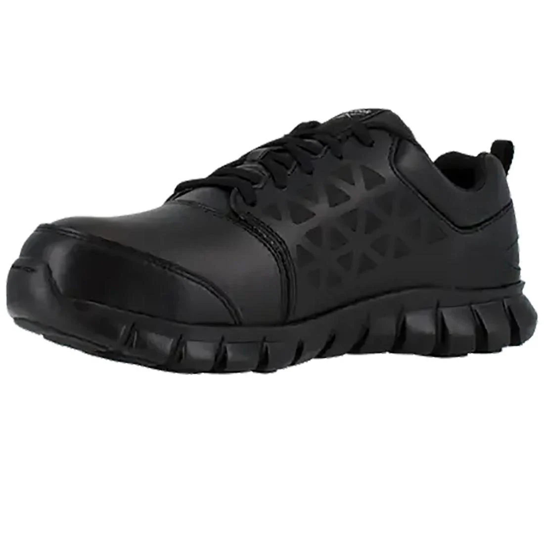 Sublite Cushion Alloy-Toe Int MetGuard Athletic Work Shoe Black - Image 4