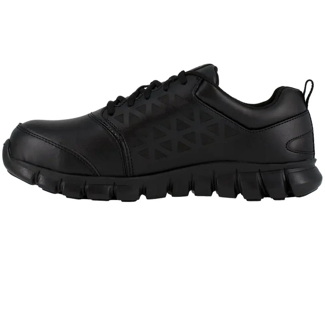 Sublite Cushion Alloy-Toe Int MetGuard Athletic Work Shoe Black - Image 5