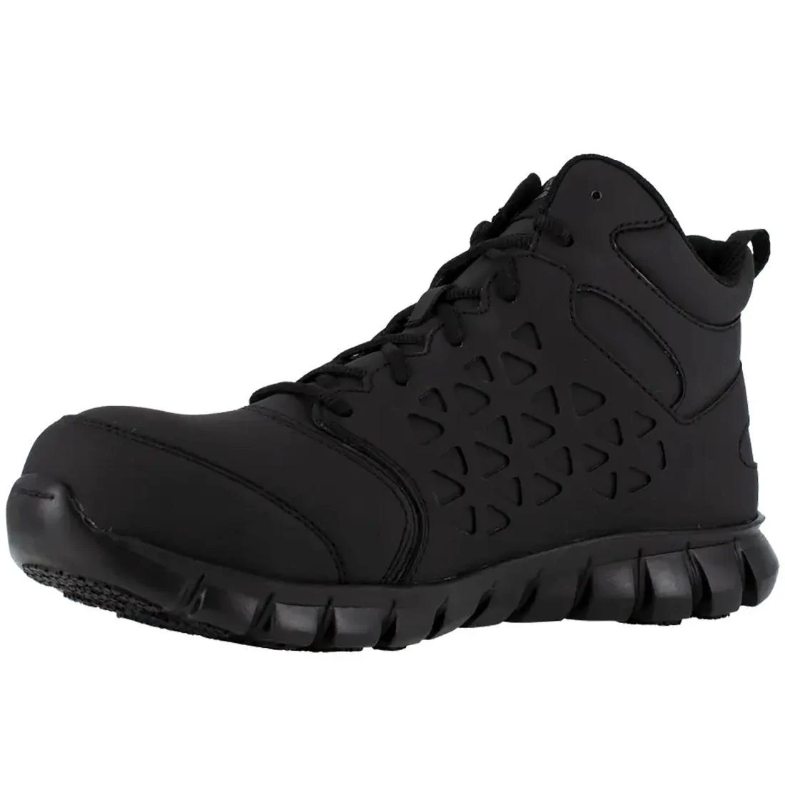 Sublite Cushion Composite-Toe Mid Cut Athletic Work Boot Black Exofuse - Image 3