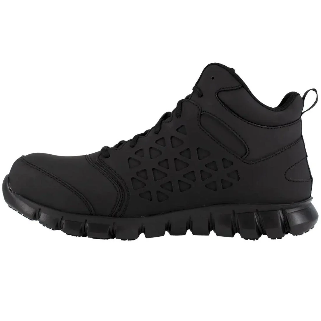 Sublite Cushion Composite-Toe Mid Cut Athletic Work Boot Black Exofuse - Image 4