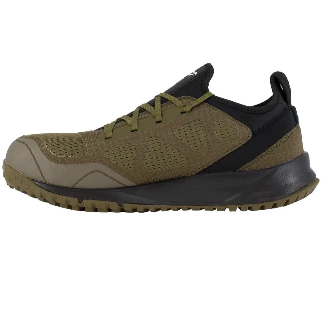 All Terrain Steel-Toe Athletic Work Shoe Sage/Black - Image 4
