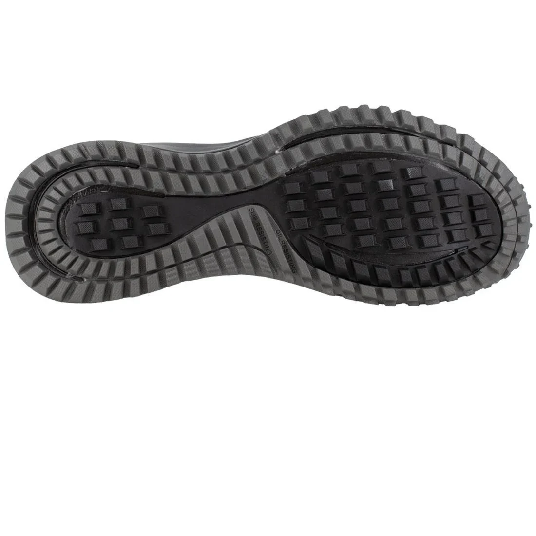 All Terrain Steel-Toe Athletic Work Shoe Black/Red - Image 5