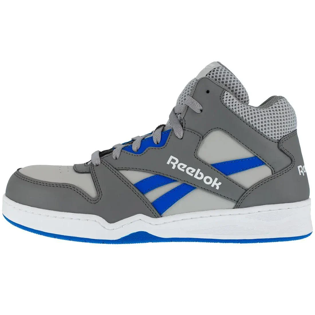 Bb4500 Composite-Toe Athletic Work Shoe Gray/Cobalt Blue - Image 4