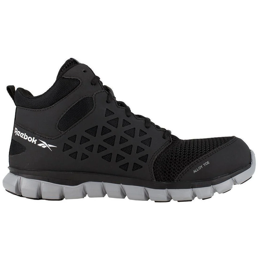 Sublite Cushion Alloy-Toe SD Mid Cut Athletic Work Boot Black
