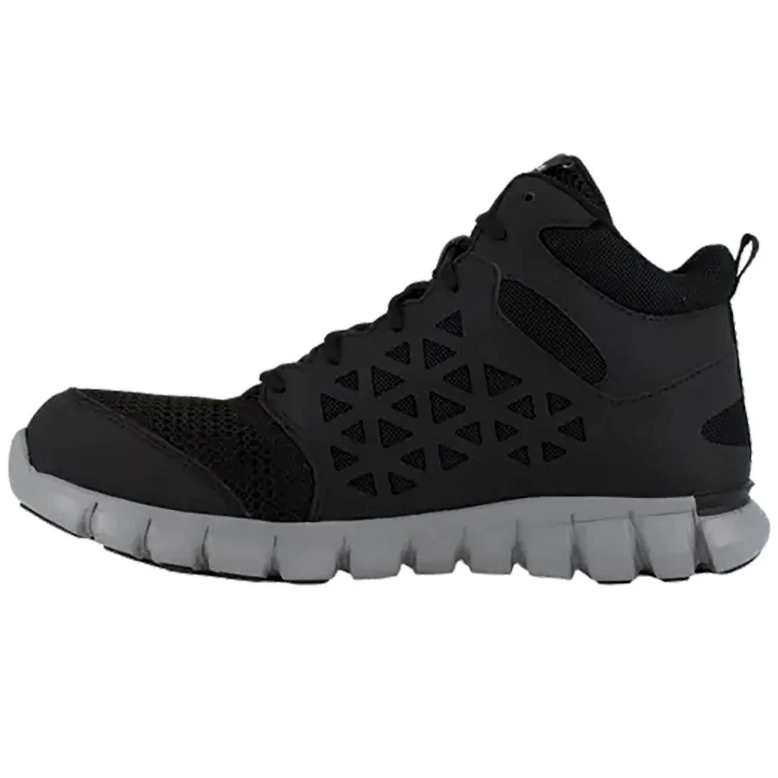 Sublite Cushion Alloy-Toe SD Mid Cut Athletic Work Boot Black - Image 5