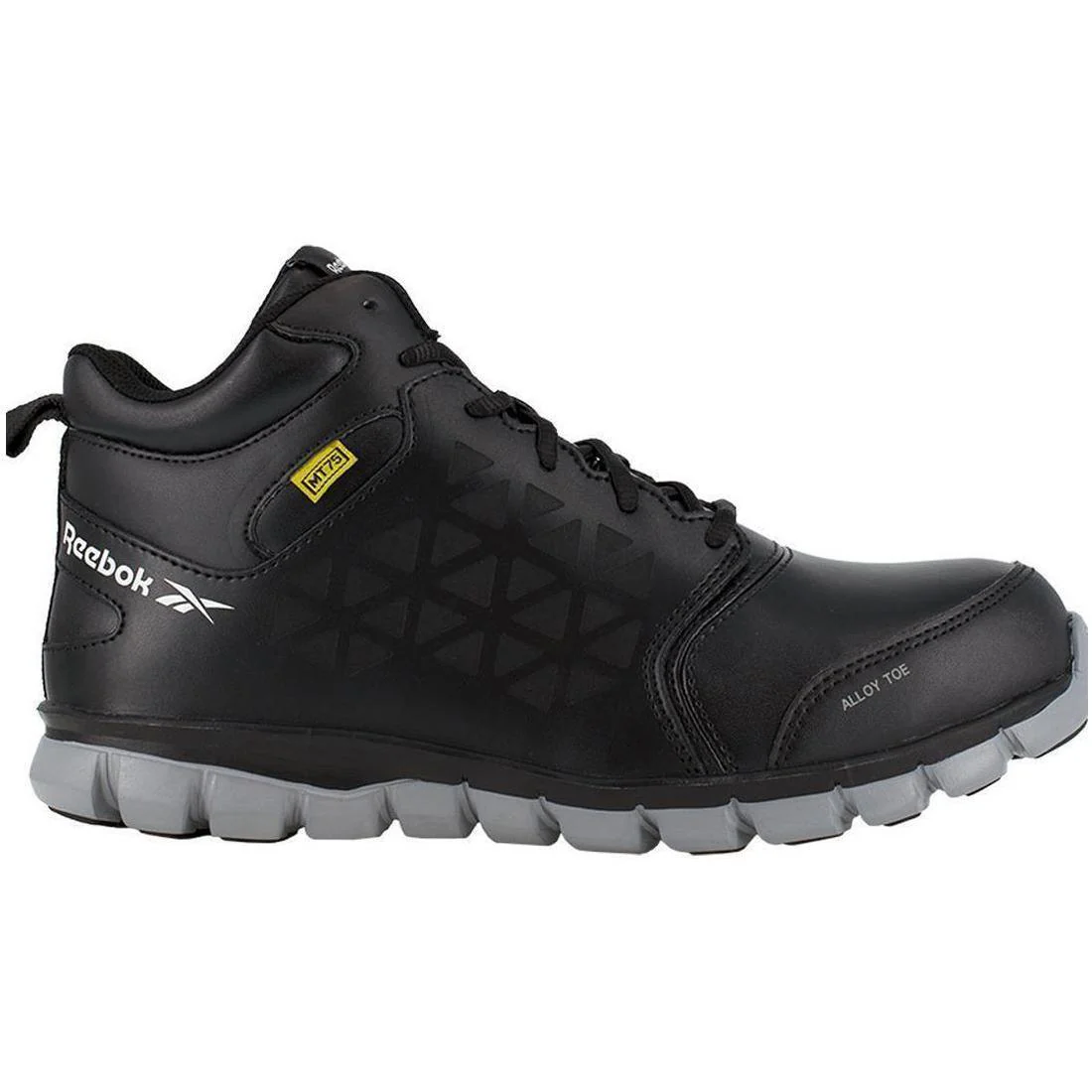 Sublite Cushion Alloy-Toe Metguard Athletic Work Shoe Black