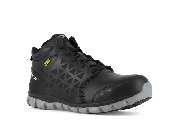 Sublite Cushion Alloy-Toe Metguard Athletic Work Shoe Black - Image 2
