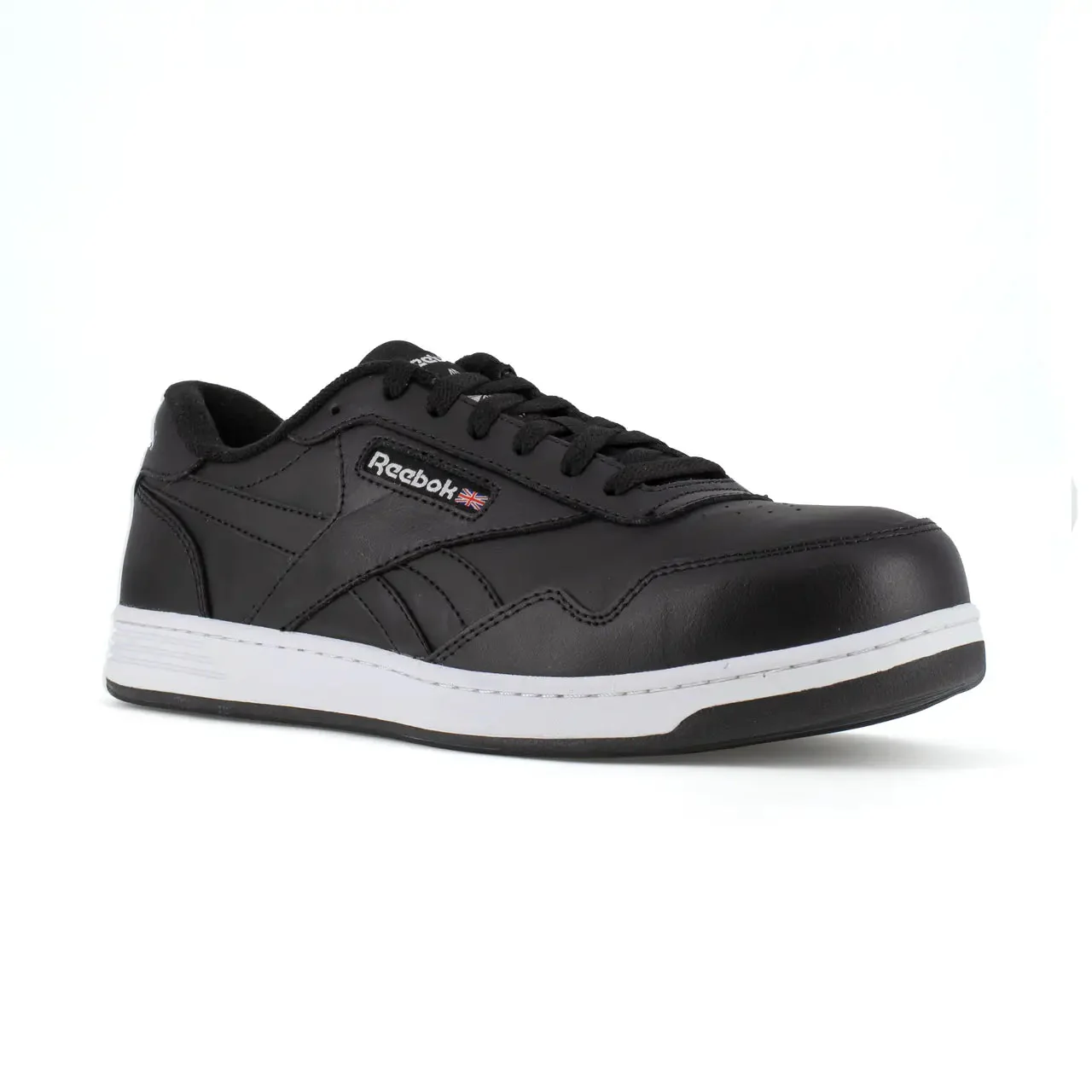 Club Memt Composite-Toe Work Shoe Black/White - Image 3