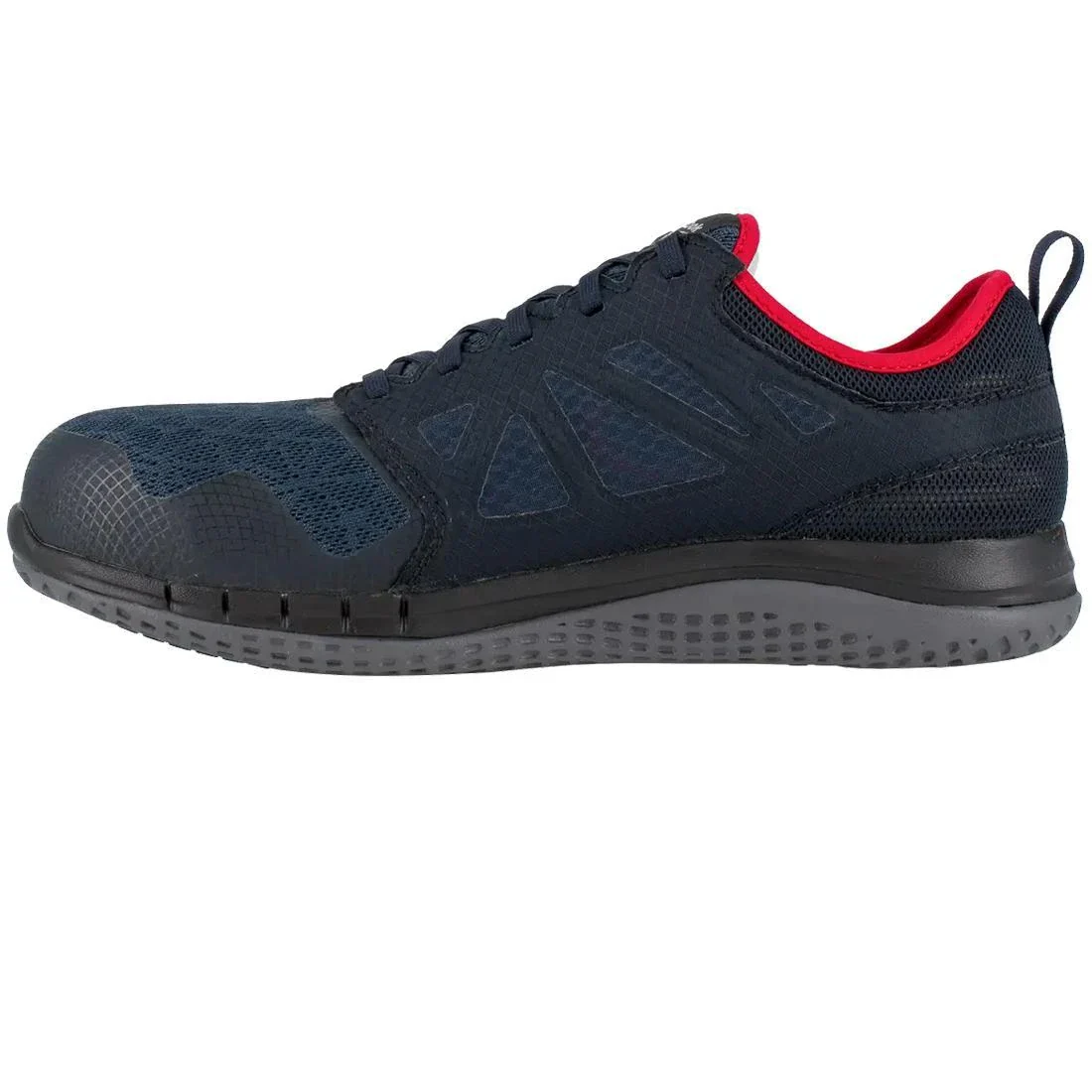 Zprint Steel-Toe Athletic Work Shoe Navy - Image 2