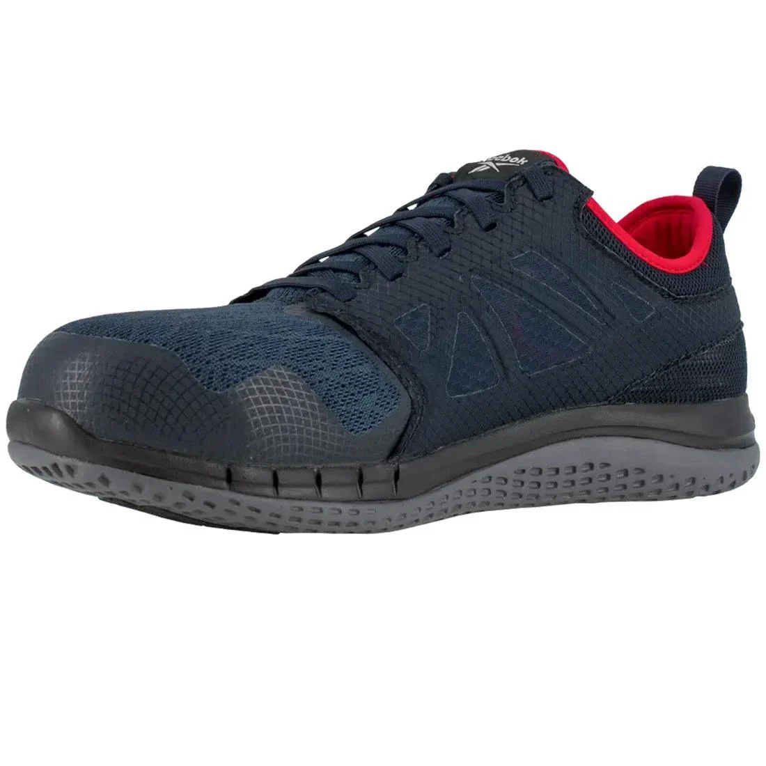 Zprint Steel-Toe Athletic Work Shoe Navy - Image 3
