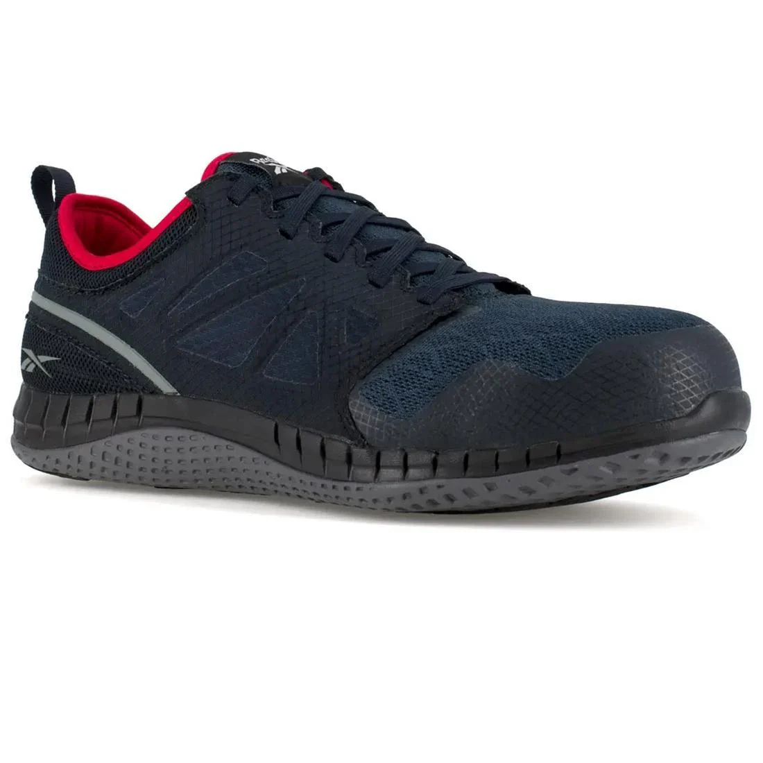 Zprint Steel-Toe Athletic Work Shoe Navy - Image 5