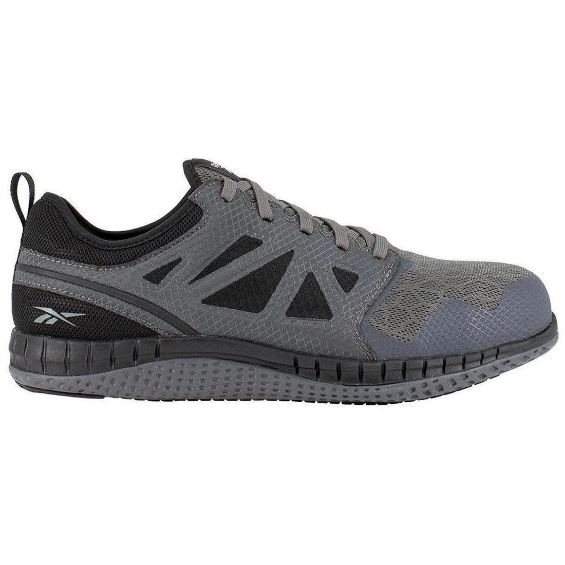 Zprint Steel-Toe Athletic Work Shoe Gray