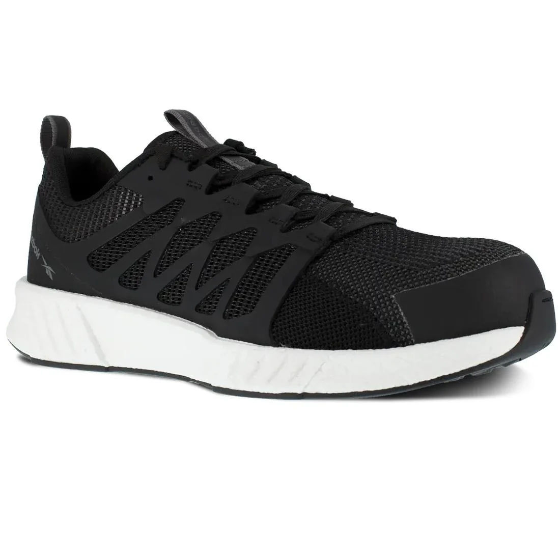 Fusion Flexweave™ Composite-Toe Athletic Work Shoe Black/White - Image 2