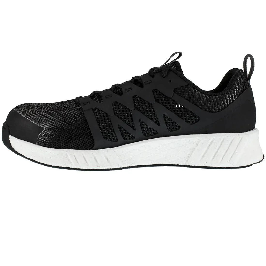 Fusion Flexweave™ Composite-Toe Athletic Work Shoe Black/White - Image 3