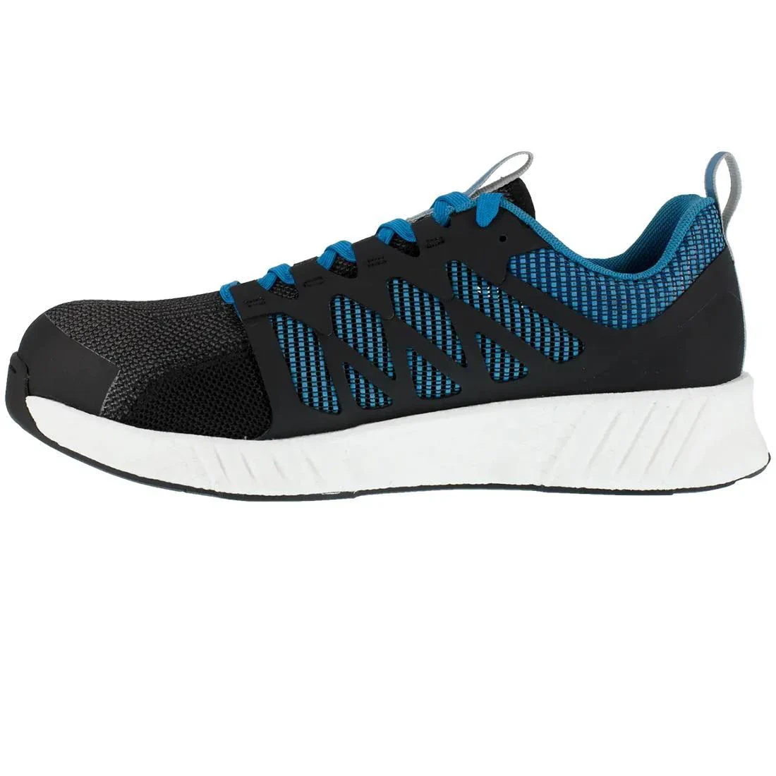 Fusion Flexweave™ Composite-Toe Athletic Work Shoe Black/Blue - Image 4