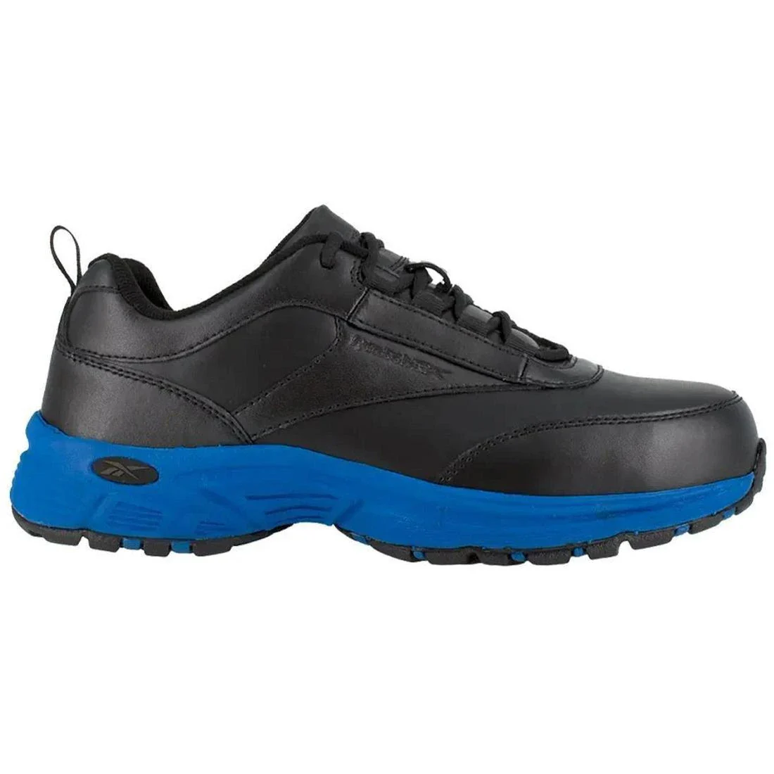 Ateron Steel-Toe Athletic Work Shoe Black/Blue