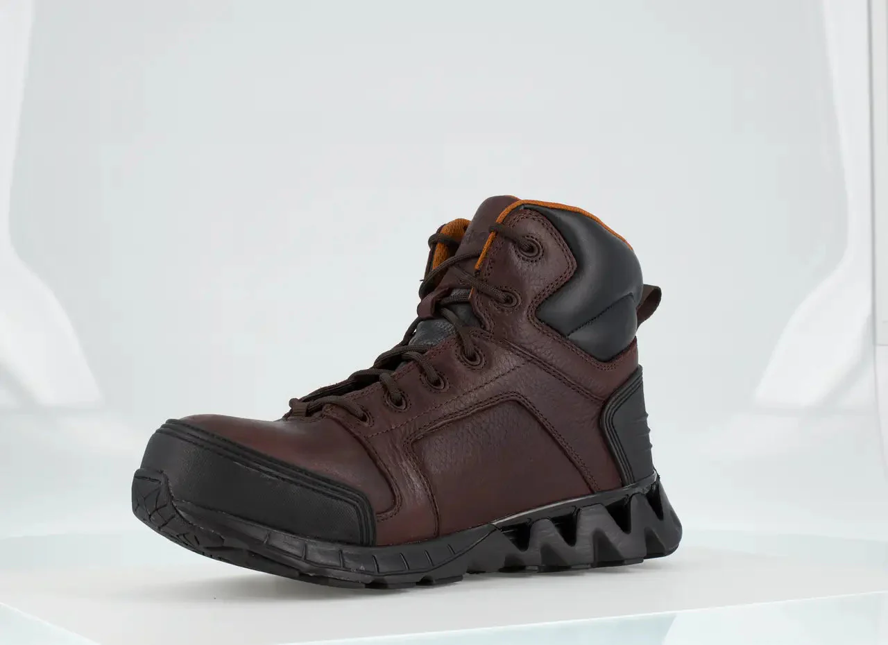 Zigkick Composite-Toe Work Boot Brown - Image 5