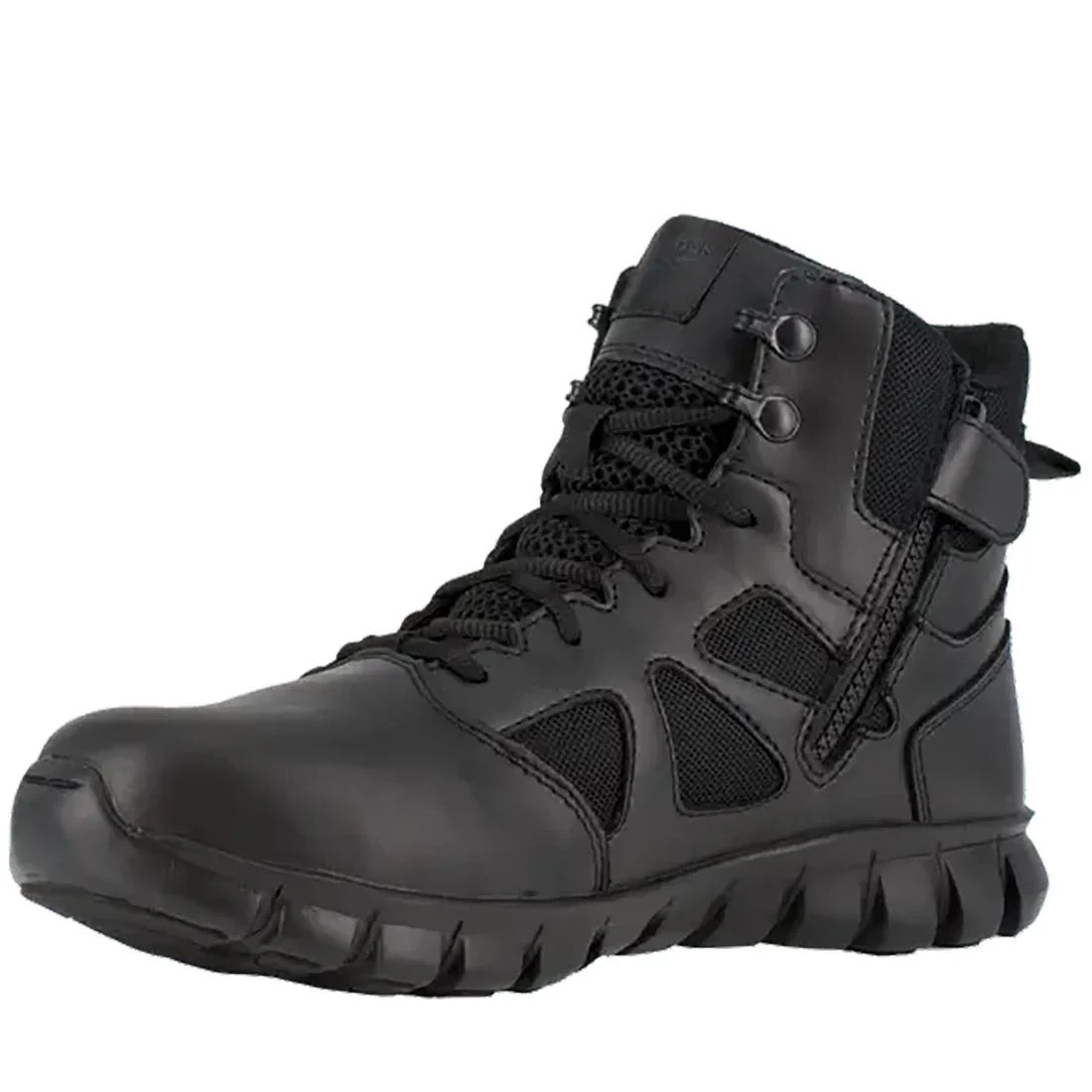 Sublite Cushion 6 Inch Soft-Toe Side Zip Tactical Stealth Boot Black - Image 2