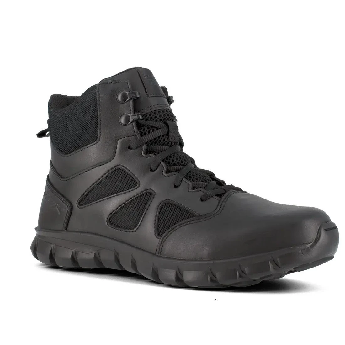 Sublite Cushion 6 Inch Soft-Toe Side Zip Tactical Stealth Boot Black - Image 5
