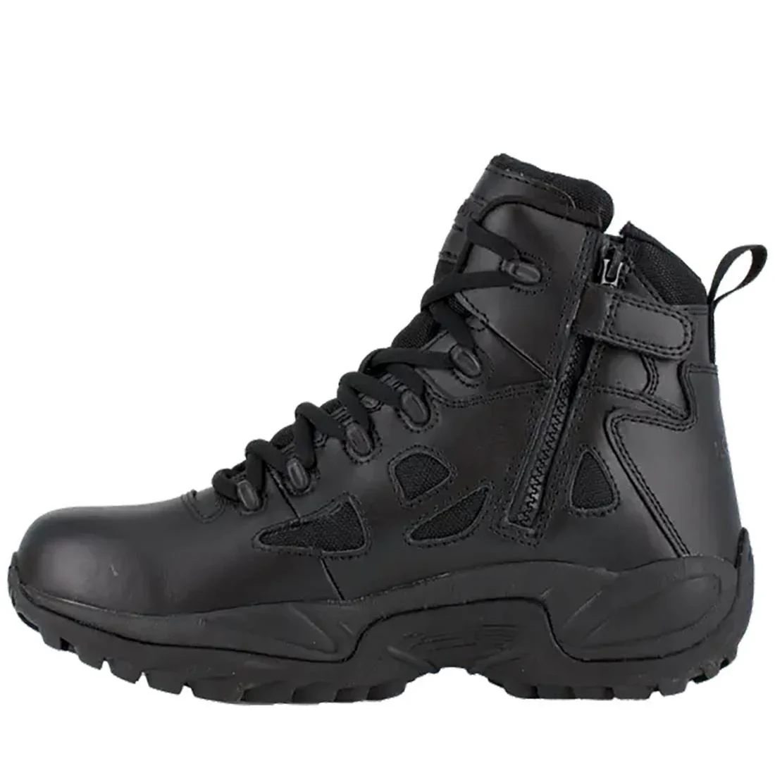 Rapid Response Rb 6 Inch Soft-Toe Side Zip Tactical Stealth Boot Black - Image 2