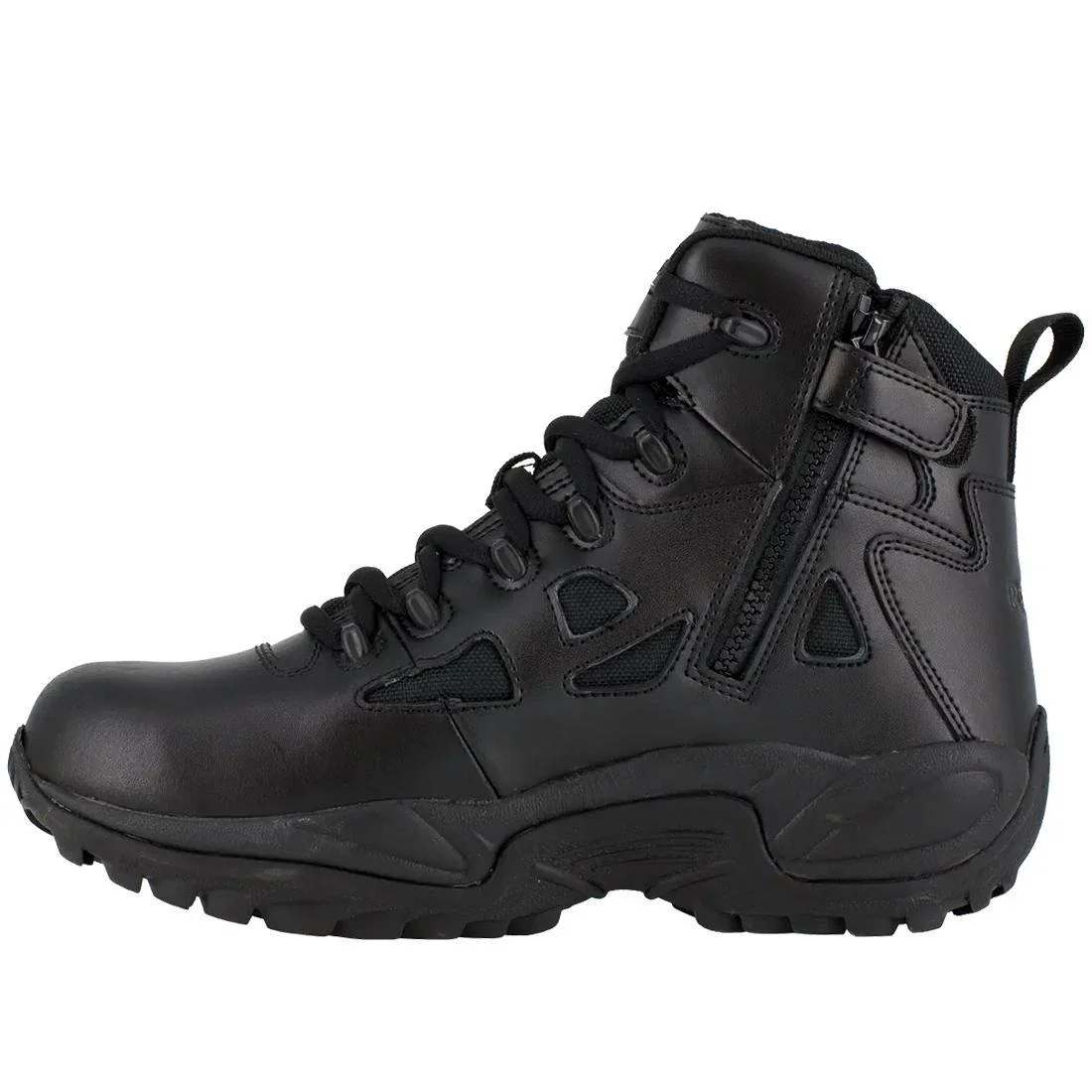 Rapid Response Rb 6 Inch Soft-Toe Waterproof Side Zip Tactical Stealth Boot Black - Image 3
