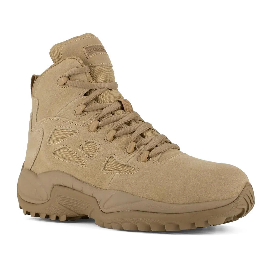 Rapid Response Rb 6 Inch Composite-Toe Side Zip Military Work Boot Desert Tan - Image 3
