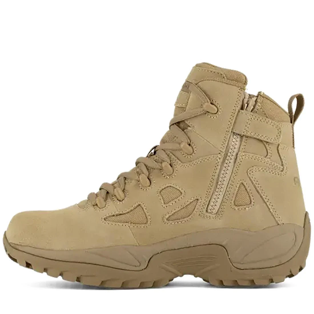 Rapid Response Rb 6 Inch Soft-Toe Side Zip Military Work Boot Desert Tan - Image 4