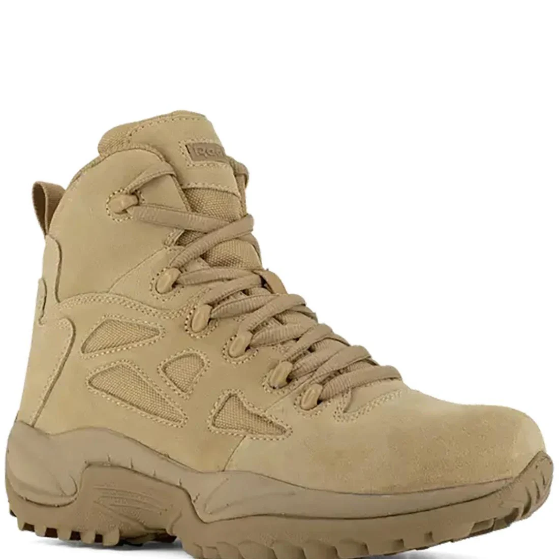 Rapid Response Rb 6 Inch Soft-Toe Side Zip Military Work Boot Desert Tan - Image 5