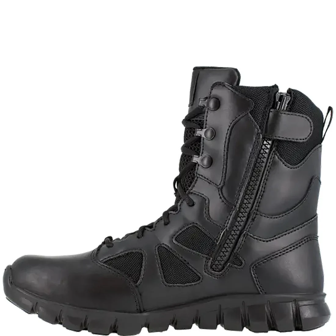 Sublite Cushion 8 Inch Soft-Toe Side Zip Tactical Boot Black - Image 3