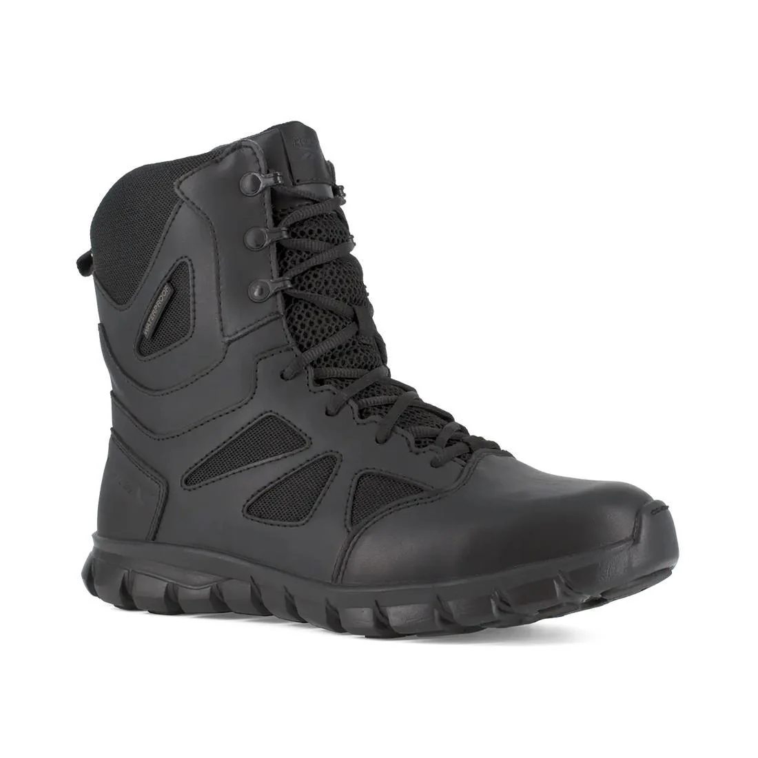 Sublite Cushion 8 Inch Soft-Toe Waterproof Side Zip Tactical Boot Black - Image 3
