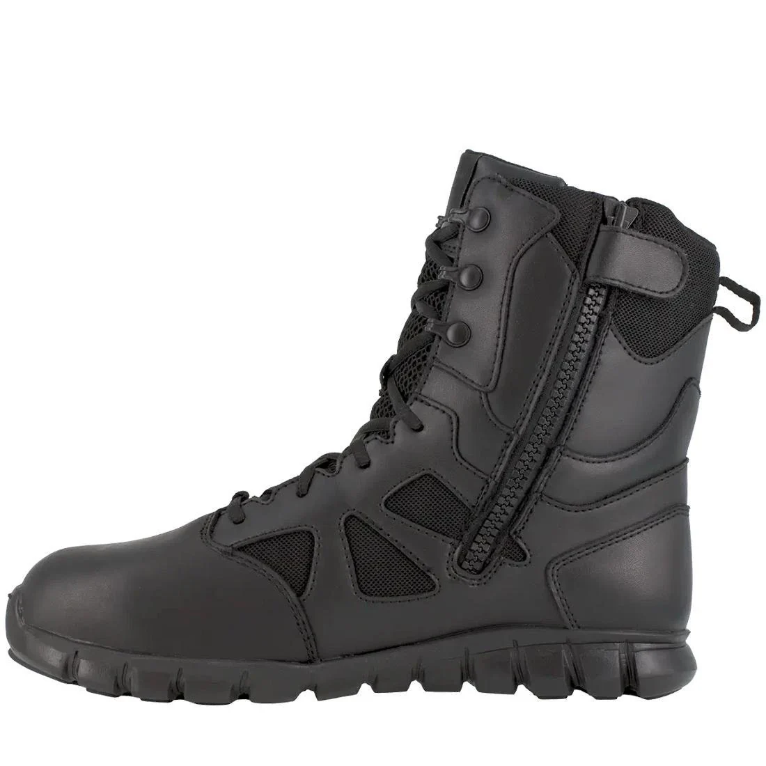Sublite Cushion 8 Inch Composite-Toe Tactical Work Boot Black - Image 3