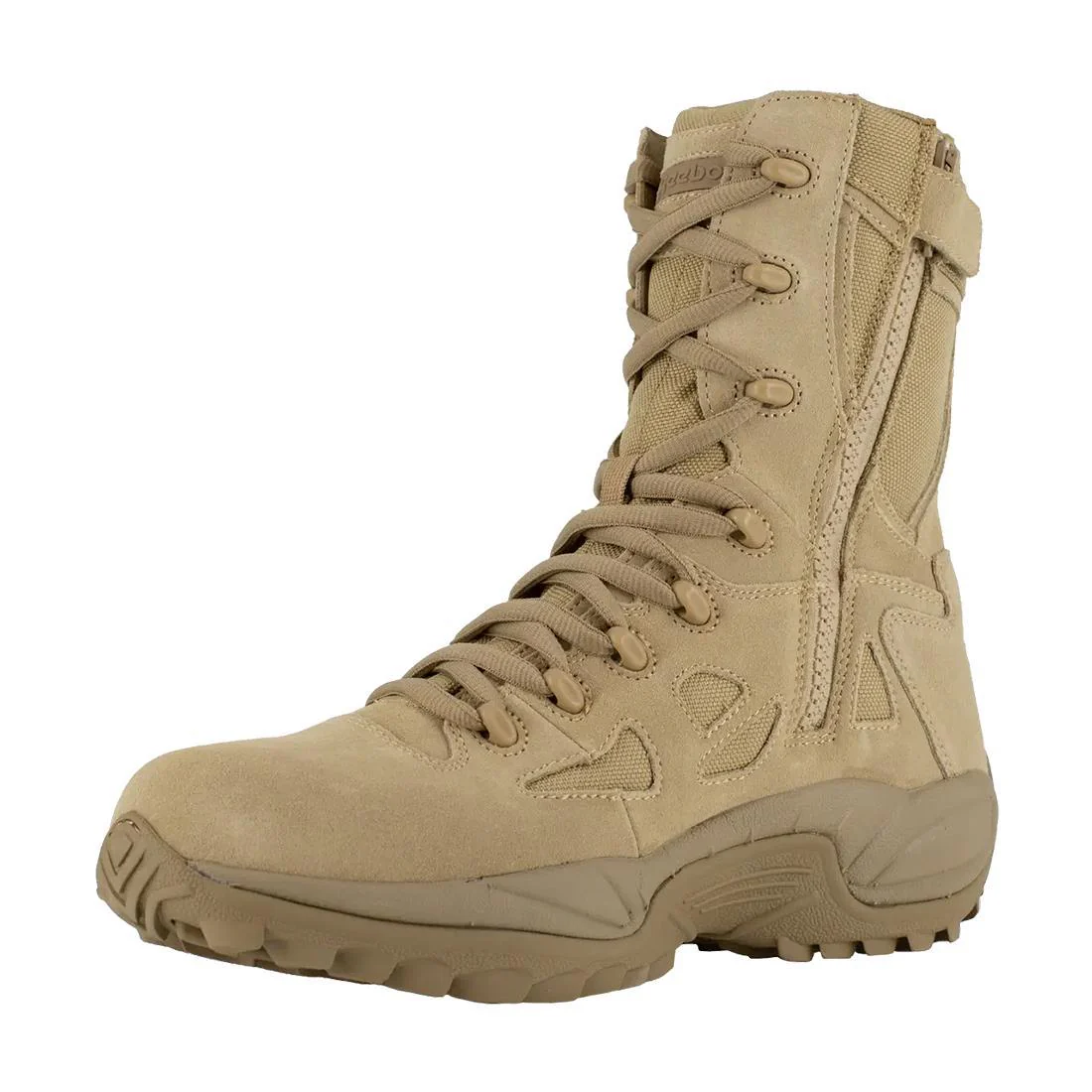 Rapid Response Rb 8 Inch Soft-Toe Side Zip Military Boot Desert Tan - Image 5
