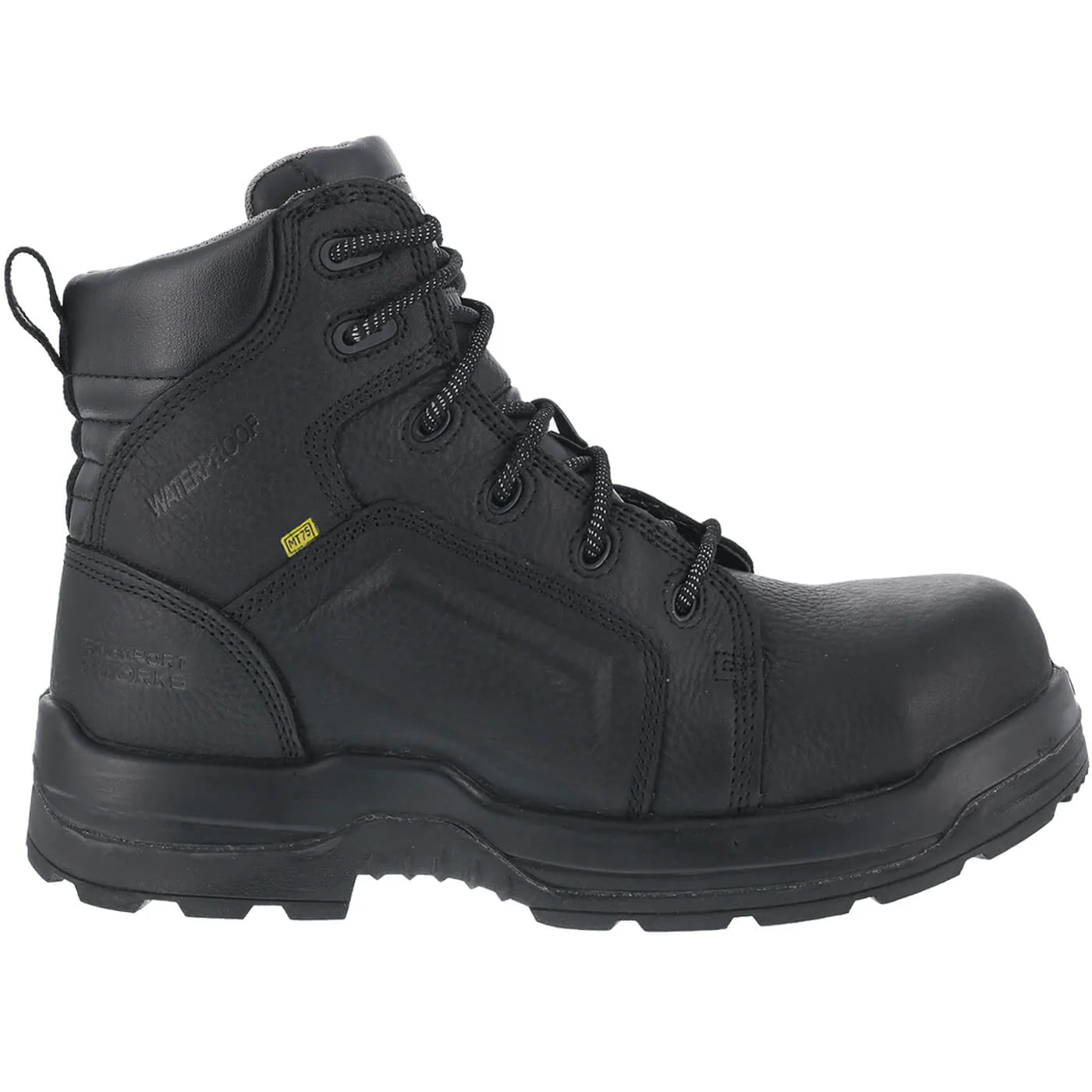 More Energy 6 Inch Composite-Toe Int MetGuard Work Boot Black