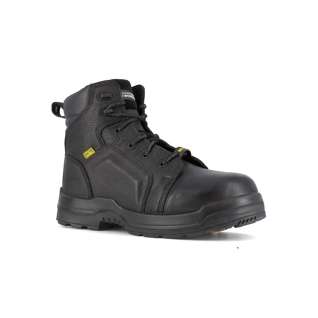 More Energy 6 Inch Composite-Toe Int MetGuard Work Boot Black - Image 2