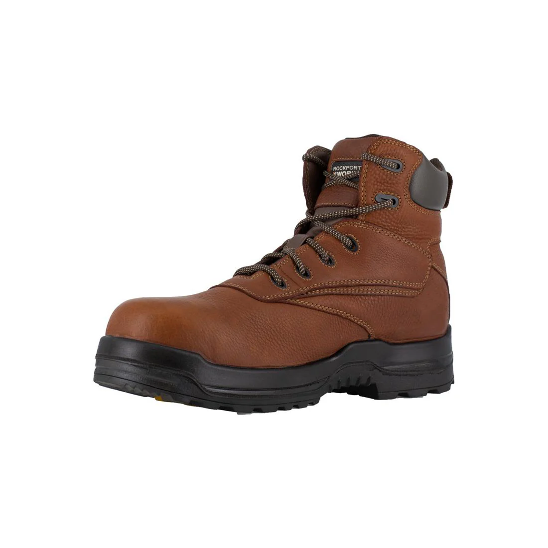 More Energy Composite-Toe Waterproof Work Boot Brown - Image 5