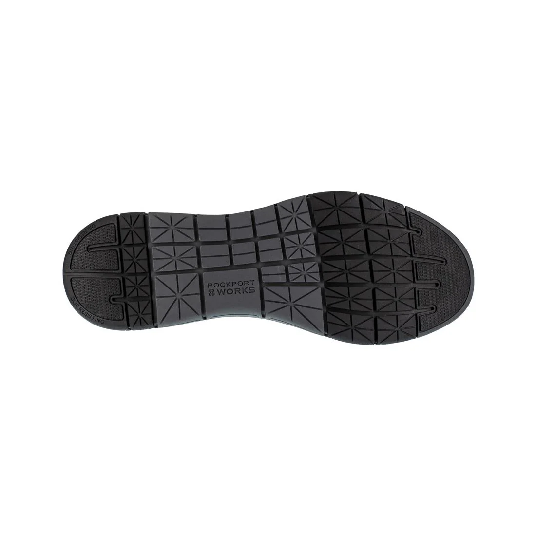 Primetime Casuals Steel-Toe Slip On Work Shoe Black - Image 3
