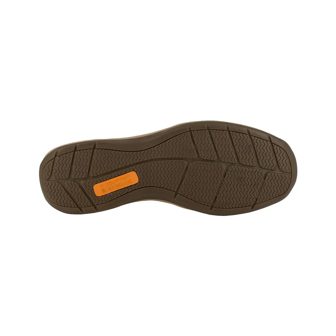 Sailing Club Steel-Toe Int Metguard Slip On Work Shoe Brown - Image 3