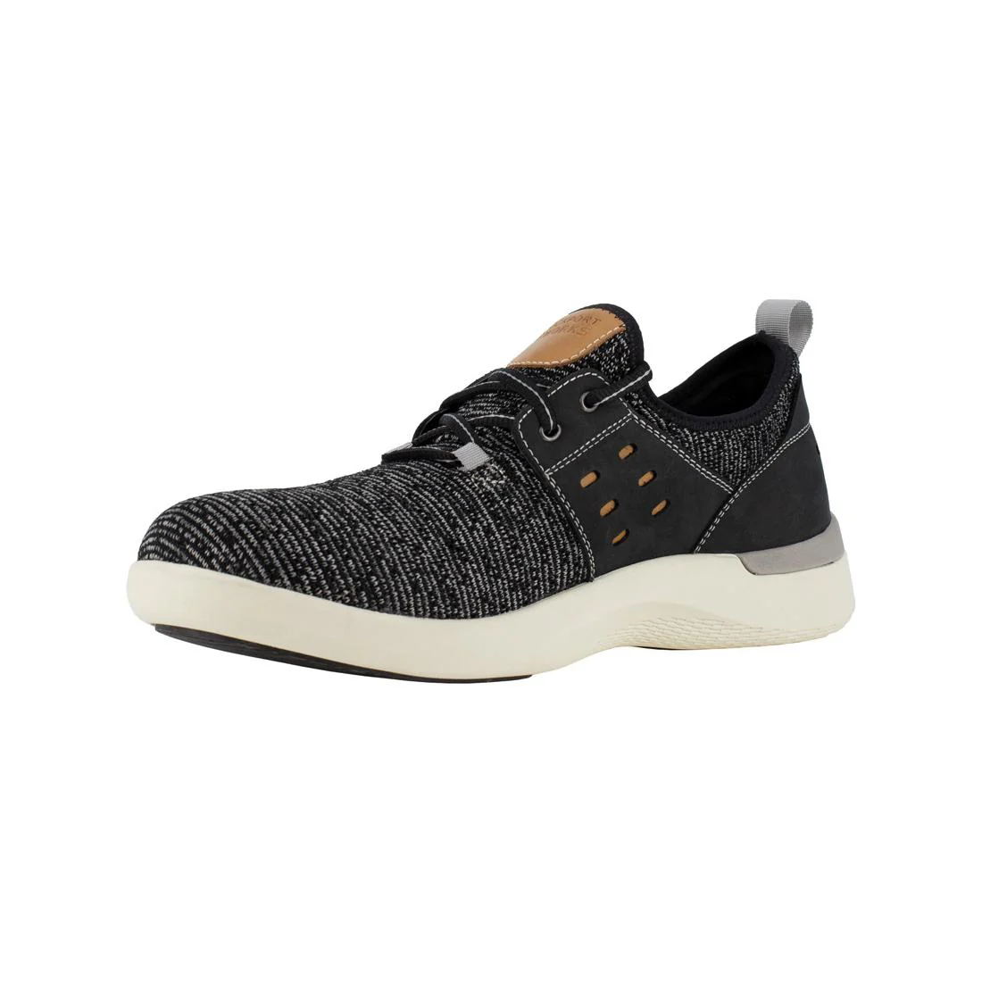 True Flex Composite-Toe Casual Oxford Work Shoe Black - Image 5