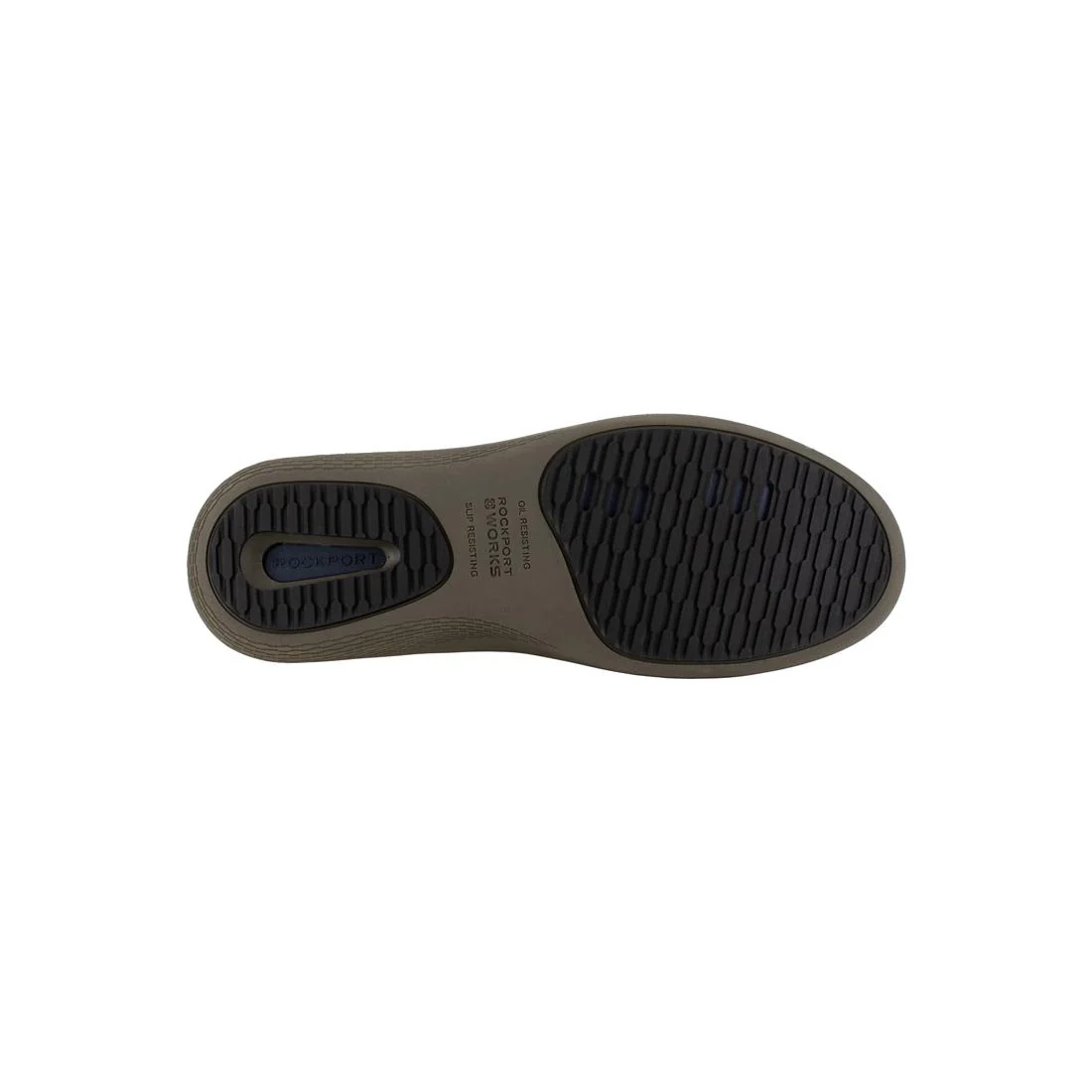 True Flex Composite-Toe Casual Oxford Work Shoe Blue/Tan - Image 3