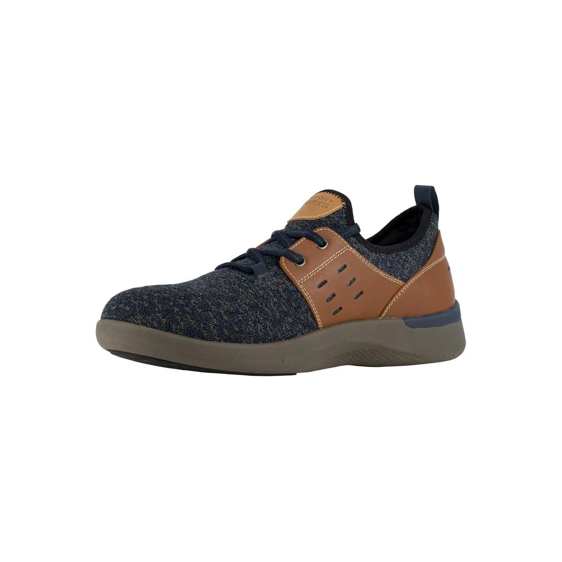 True Flex Composite-Toe Casual Oxford Work Shoe Blue/Tan - Image 5