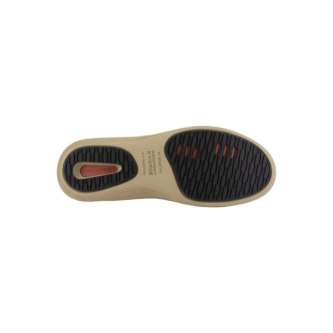 True Flex Composite-Toe Casual Oxford Work Shoe Brown/Tan - Image 3