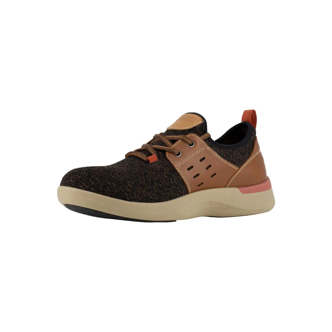 True Flex Composite-Toe Casual Oxford Work Shoe Brown/Tan - Image 5