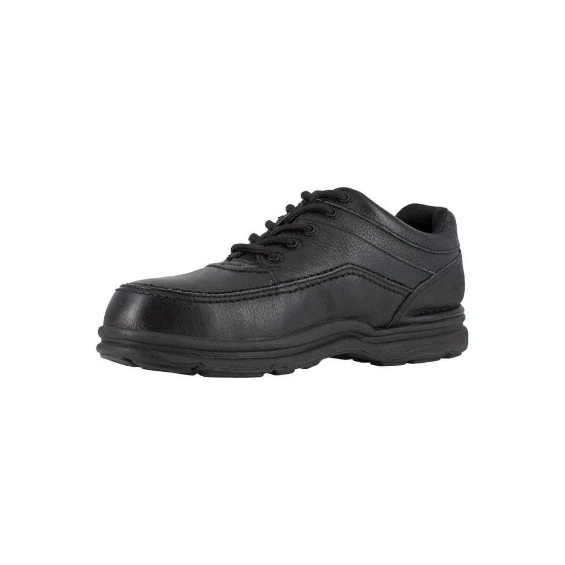 World Tour Steel-Toe Casual Oxford Work Shoe Black - Image 5
