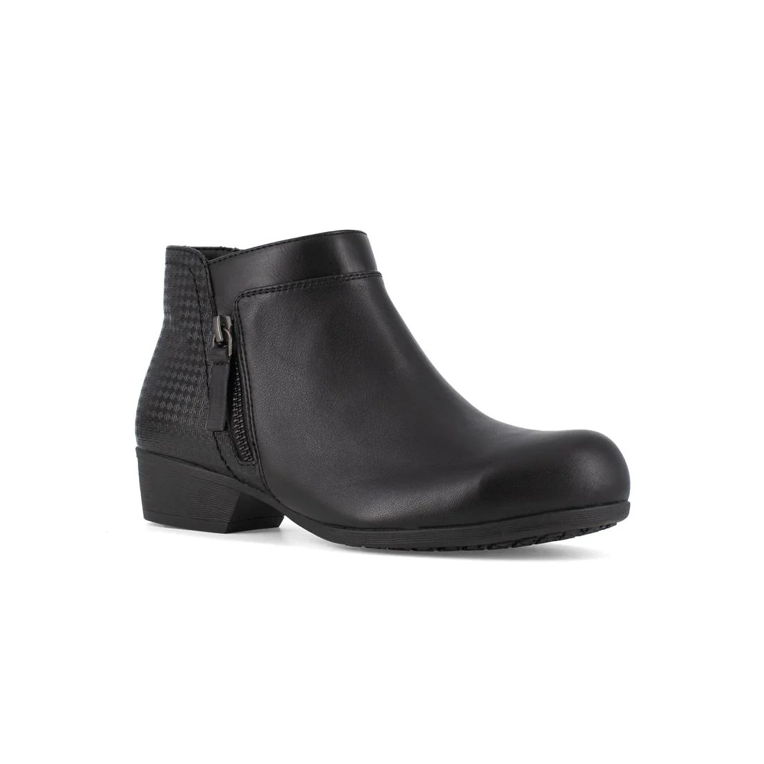 Women's Carly Work Alloy-Toe Work Bootie Black - Image 2