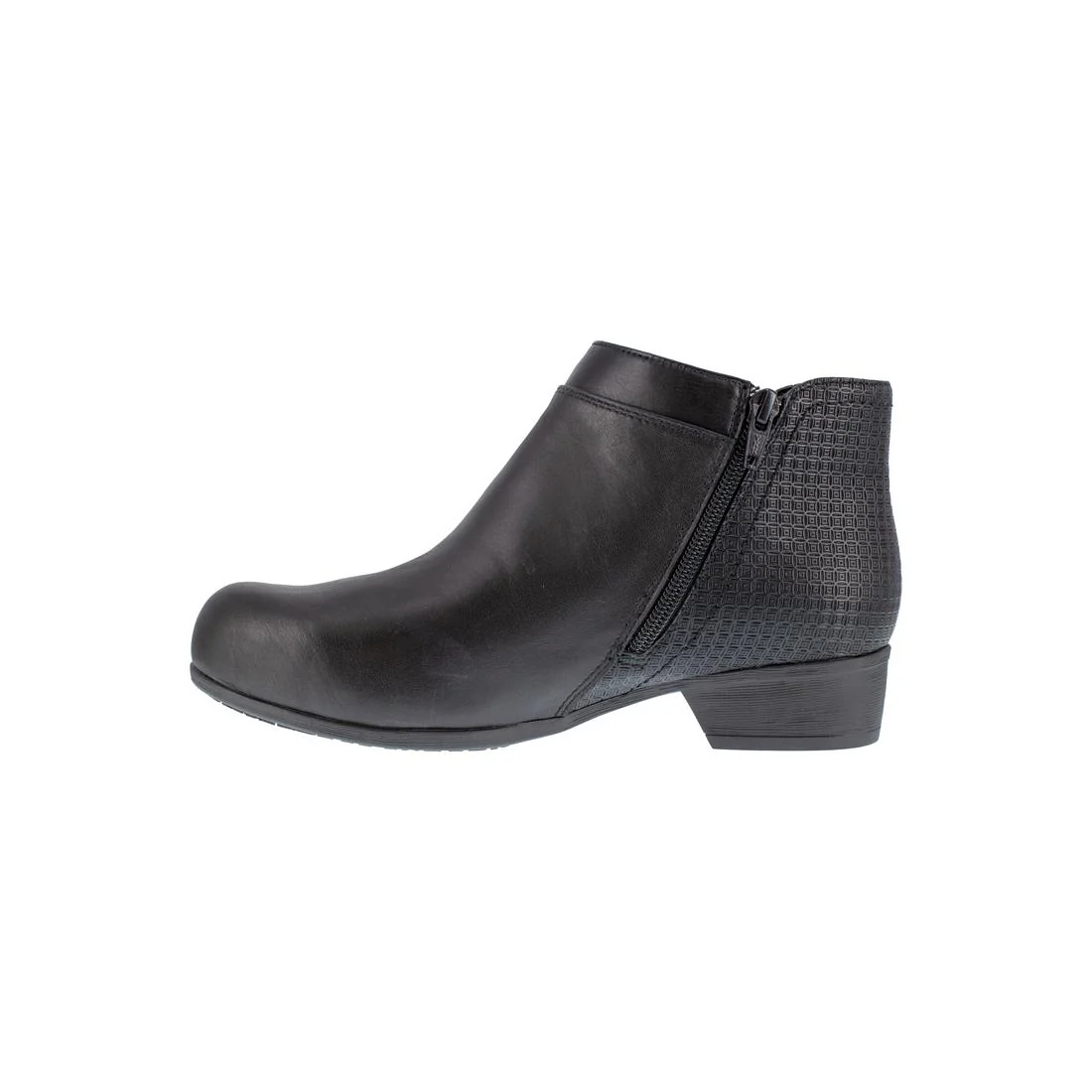 Women's Carly Work Alloy-Toe Work Bootie Black - Image 4