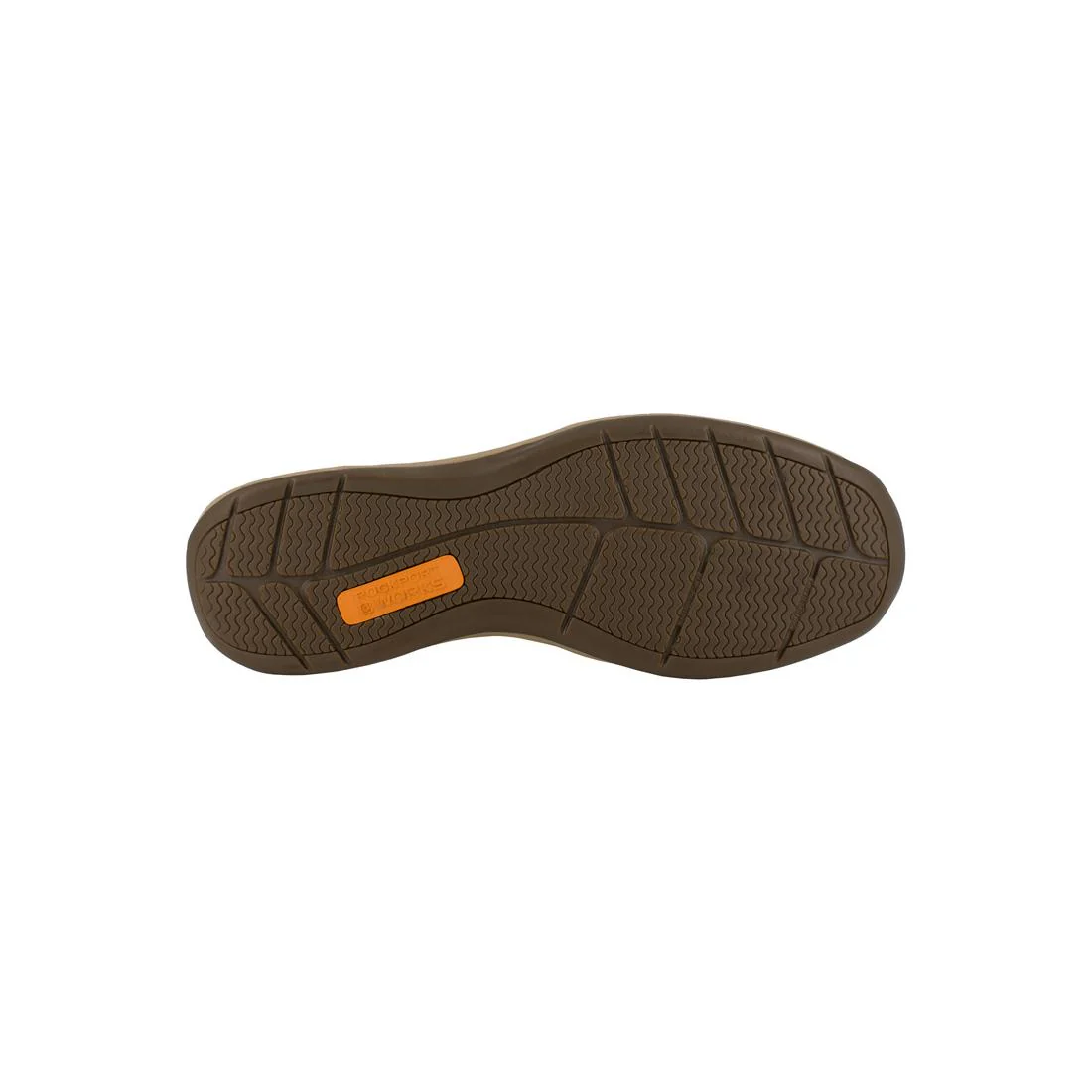 Women's Sailing Club Steel-Toe Int Metguard Slip On Work Shoe Brown - Image 3