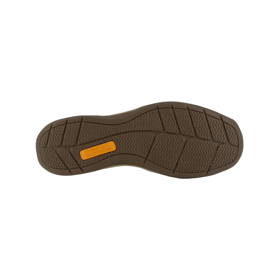 Women's Sailing Club Steel-Toe Slip On Work Shoe Brown - Image 3